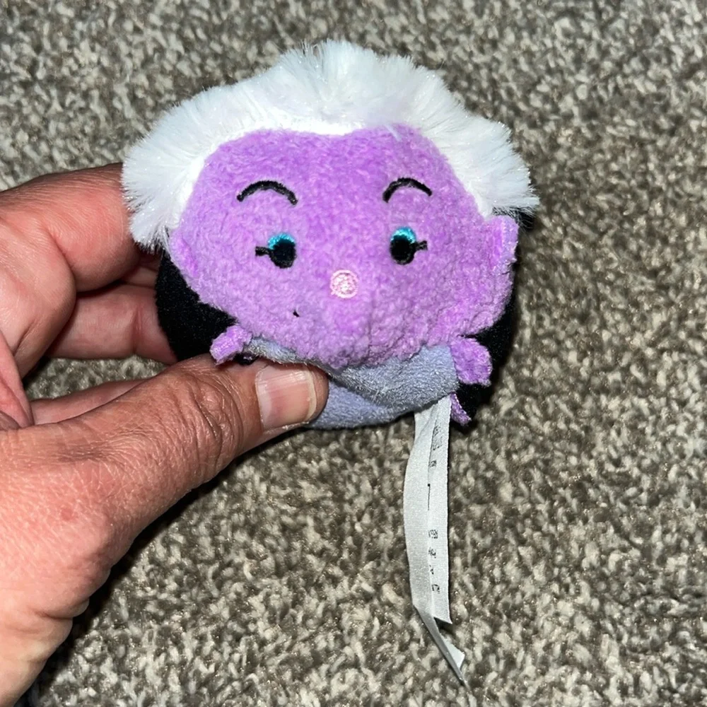Disney Tsum Tsum Little Mermaid Ursula Scuttle Sebastian Max Set of 4 Plush - Picture 2 of 14